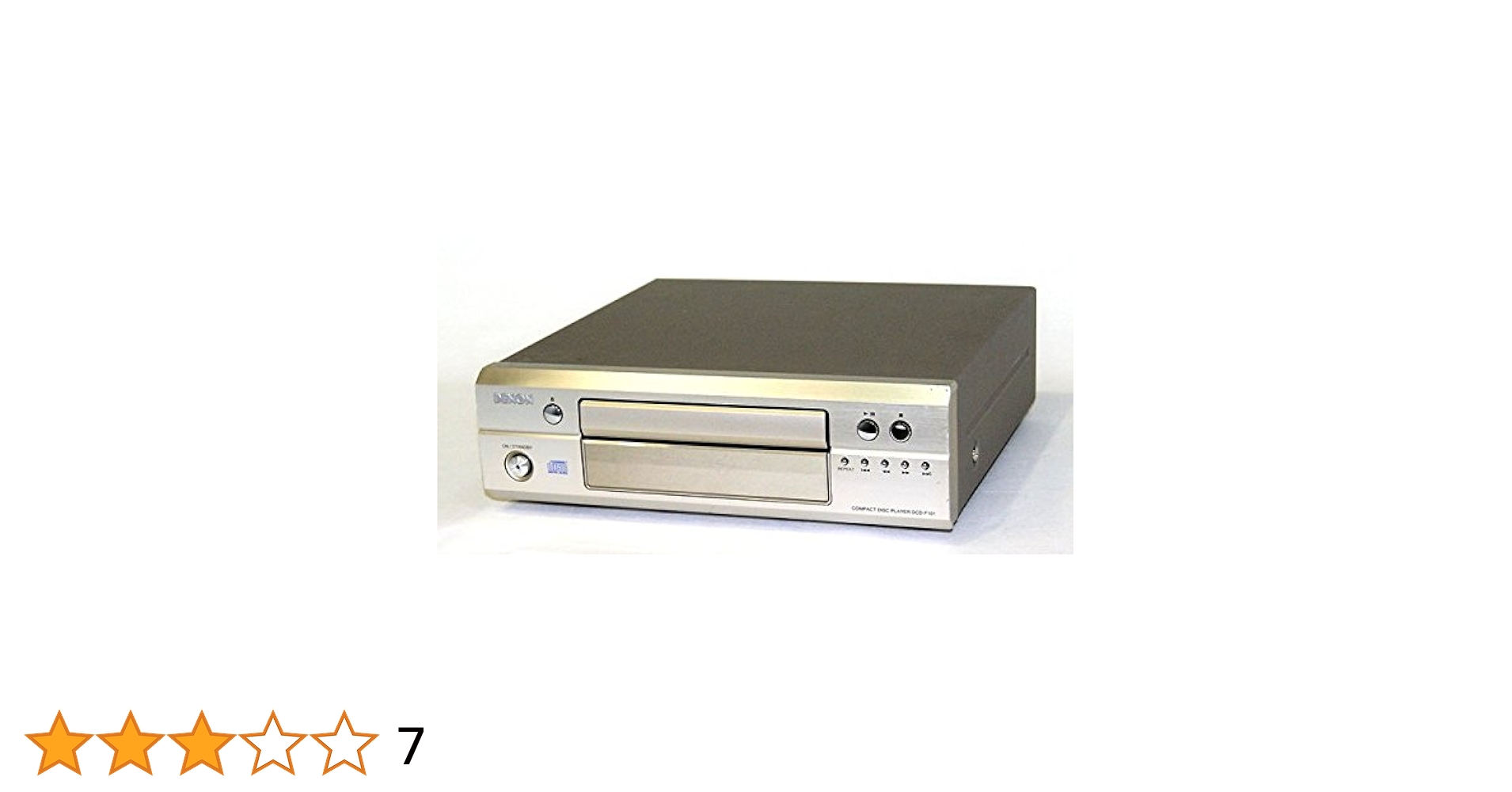 デノン DENON DCD-F101 CDデッキ【メンテナンス済】 Junk] CD not reading DENON DCD-F101 Disassembly and repair